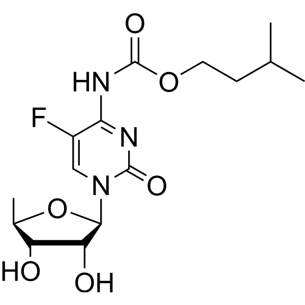 5′-Deoxy-5-fluoro-N4-(isopentyloxycarbonyl)cytidine 162204-30-0